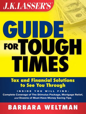 cover image of JK Lasser's Guide for Tough Times
